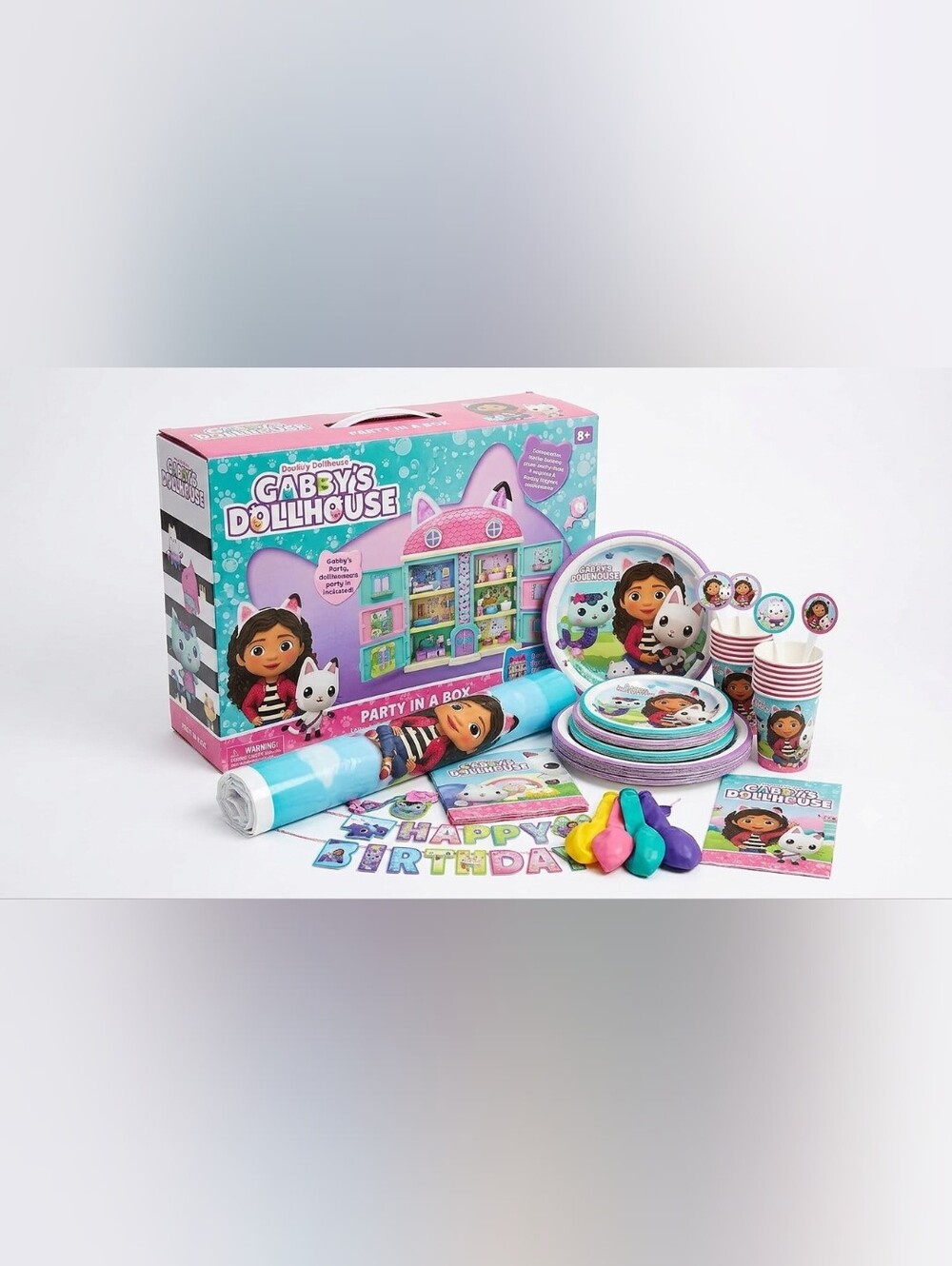 Gabby's Dollhouse Party In A Box! Design 1